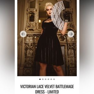 Limited velvet Blackmilk dress size xs
